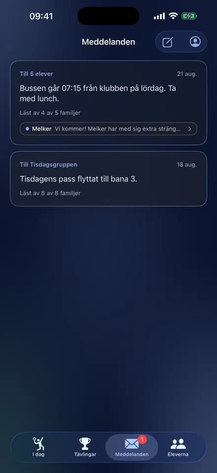 Tränarens utskick i Smatch med läskvitton och familjernas svar